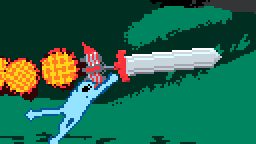a screenshot of Rocket Sword
