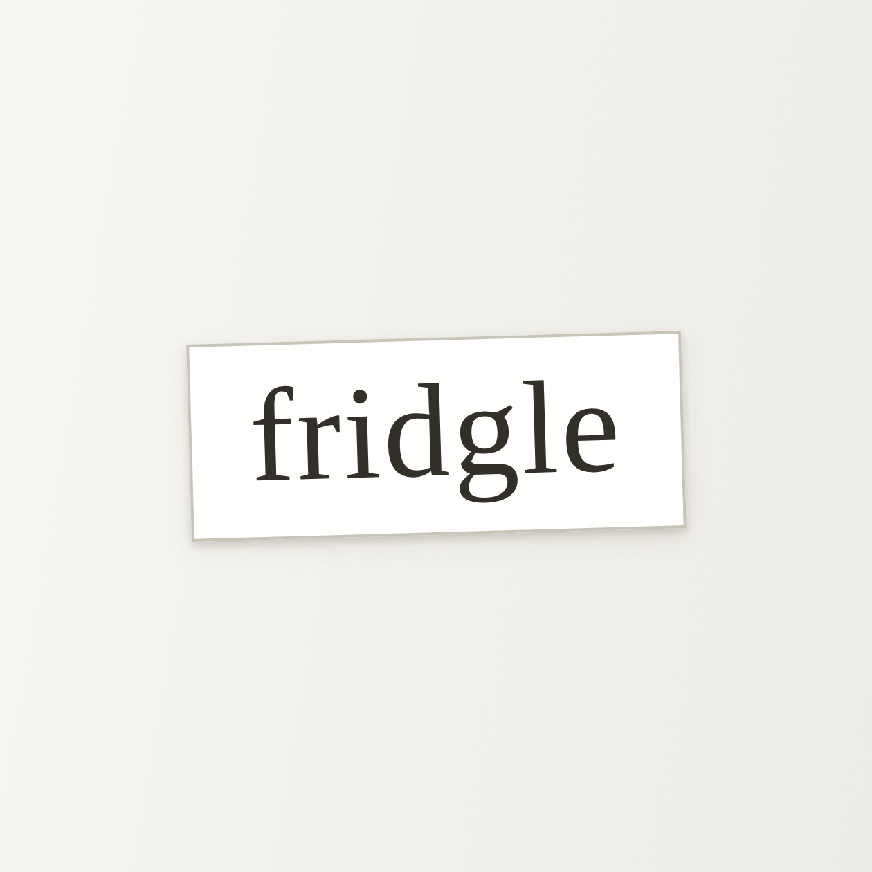 fridgle